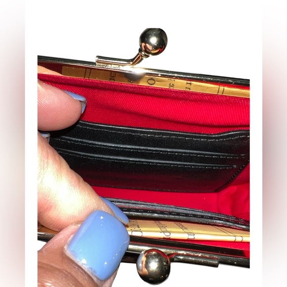 Dooney & Bourke Black with Multicolor Logo Clutch - Picture 10 of 11